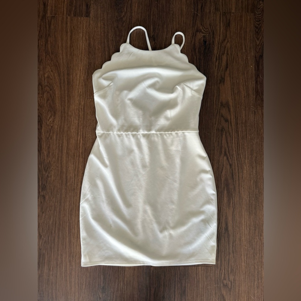 White Graduation Dress